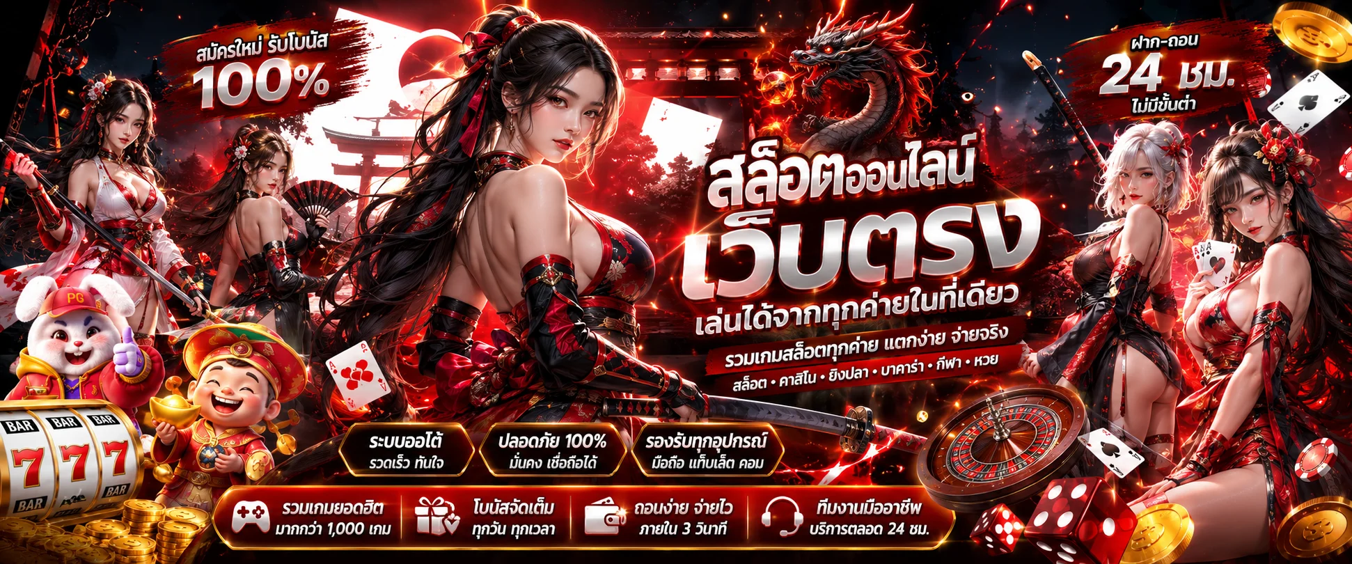 สล็อตออนไลน์เว็บตรง Sgame29 รวมค่ายดัง PG SLOT แตกง่าย